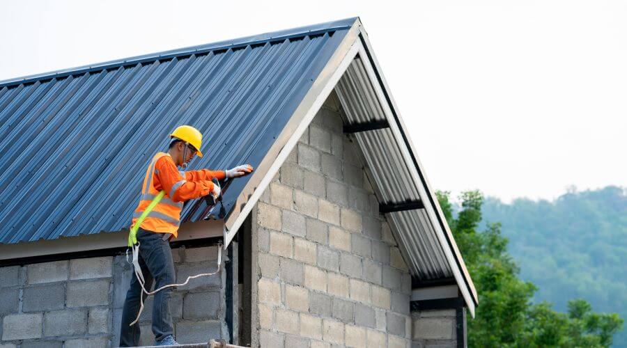 Professional metal roof installation in Dundee, IL